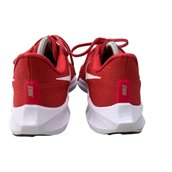 Nike Air Zoom Pegasus 39 Red White Running Shoes Mens 10 - Picture 3 of 10